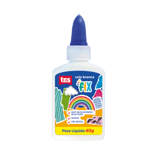 COLA BRANCA TRIS FIX 40G - Image 2