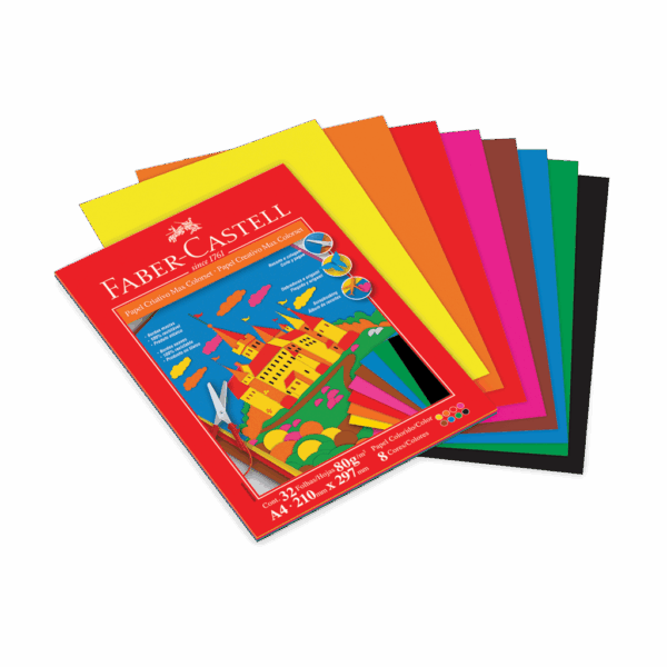 BLOCO CRIATIVO FABER CASTELL 80GR 32FLSA4