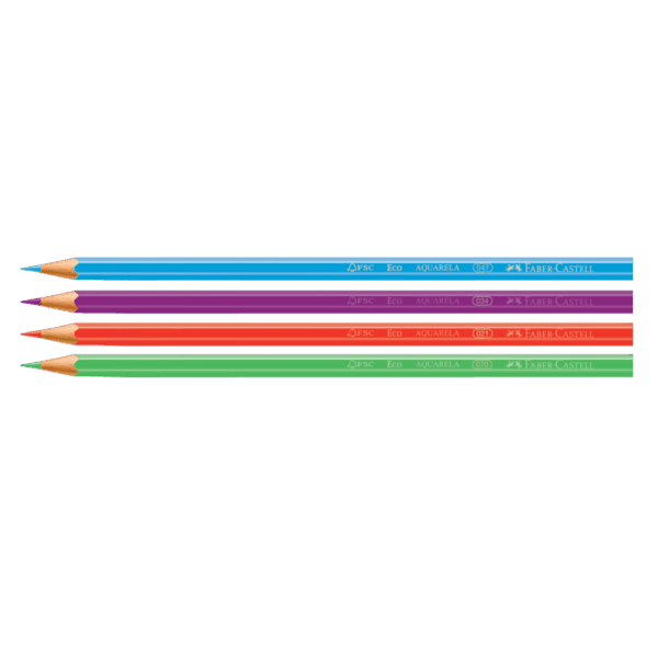 LAPIS DE COR FABER CASTELL 24 CORES AQUARELAVEL - Image 2