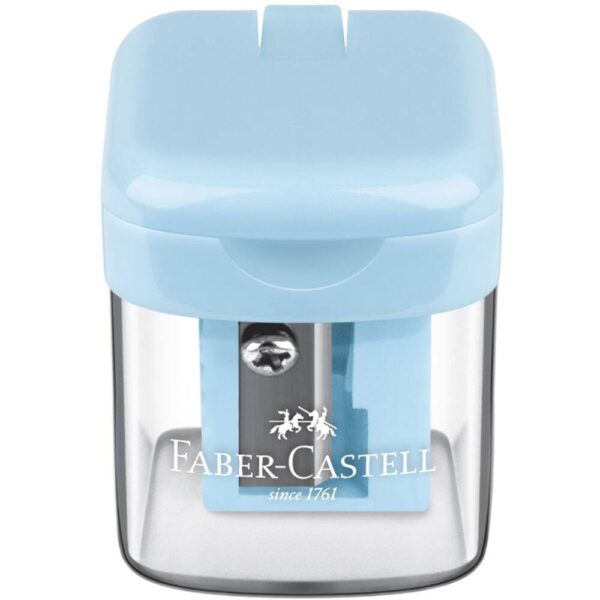 APONTADOR FABER CASTELL COM DEPÓSITO MINIBOX - CORES SORTIDAS - 1 UN