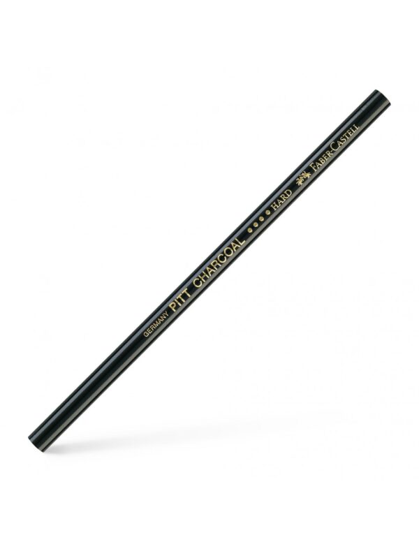 LAPIS PITT CARVAO NATURAL DURO FABER CASTELL