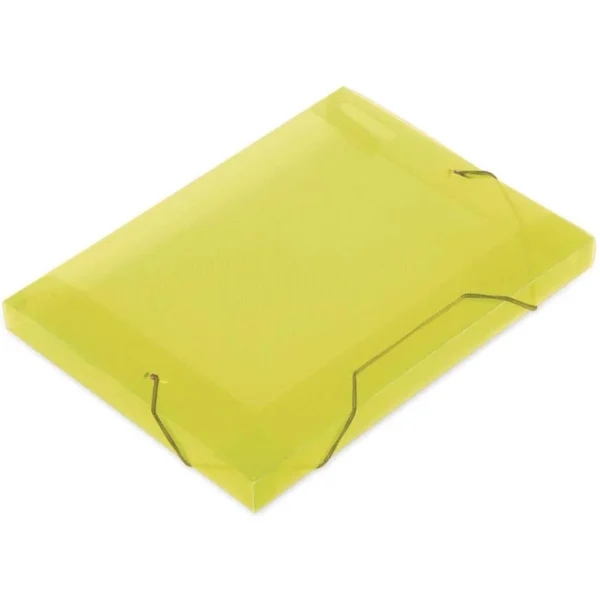 PASTA OFICIO 30MM POLIBRAS - AMARELO - UNICO