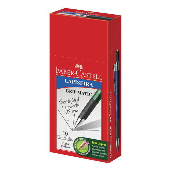 LAPISEIRA FABER CASTELL 0.5MM GRIP MATIC