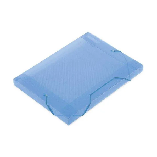 PASTA OFICIO 18MM POLIBRAS - AZUL - UNICO