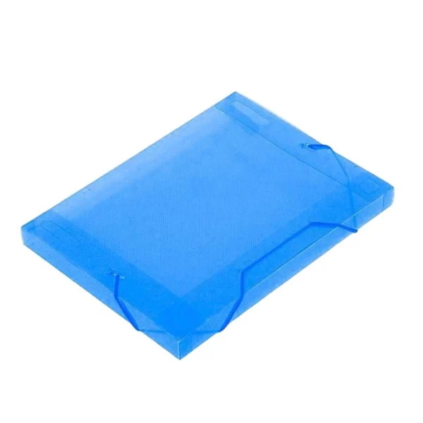 PASTA OFICIO 40MM POLIBRAS - AZUL - UNICO