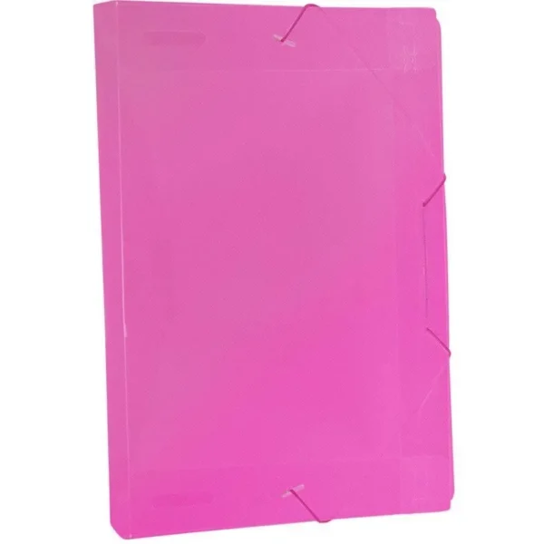 PASTA OFICIO 30MM POLIBRAS - ROSA - UNICO