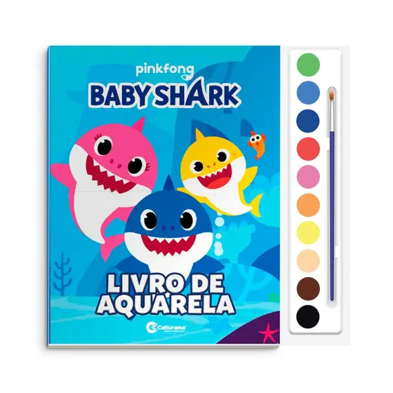 AQUARELA POP BABY SHARK