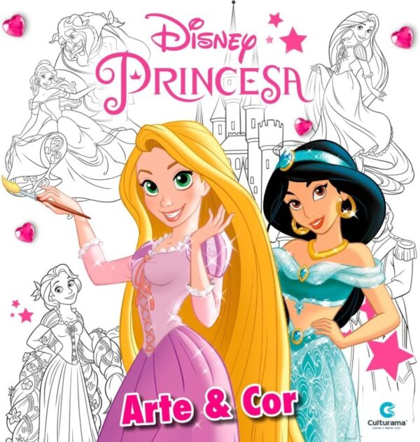ARTE E COR BABY PRINCESAS LIVRO DE COLORIR