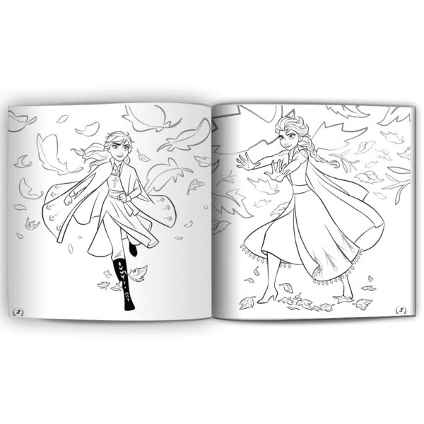 ARTE E COR BABY FROZEN 2 LIVRO PARA COLORIR - Imagem 2