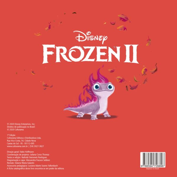 ARTE E COR BABY FROZEN 2 LIVRO PARA COLORIR - Imagem 3