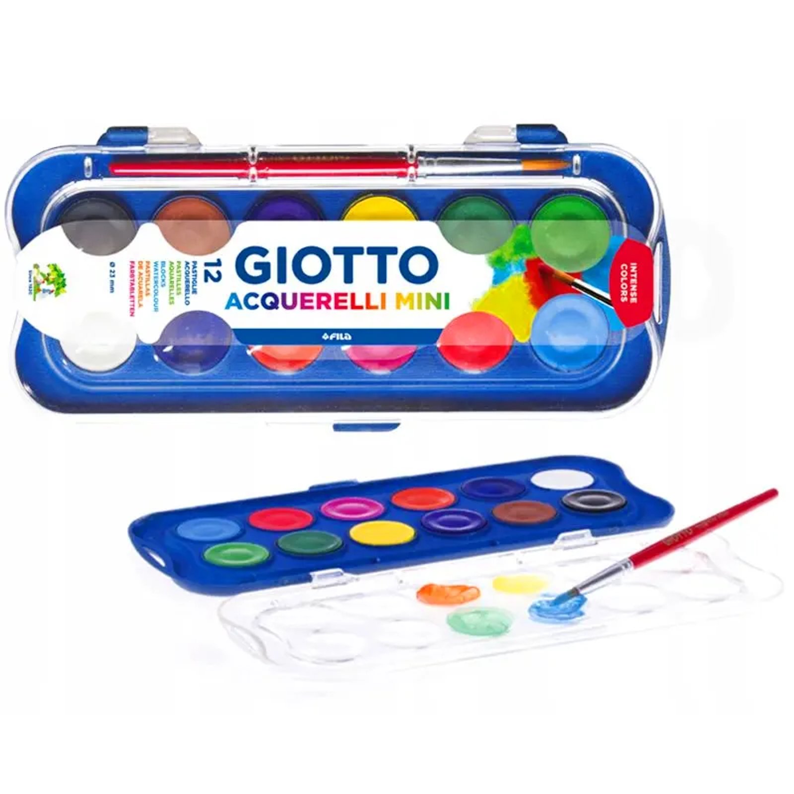 ESTOJO AQUARELA 12 CORES GIOTTO