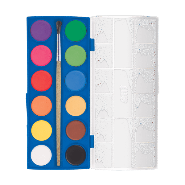 ESTOJO AQUARELA 12 CORES TRIS MEGA - Imagem 2
