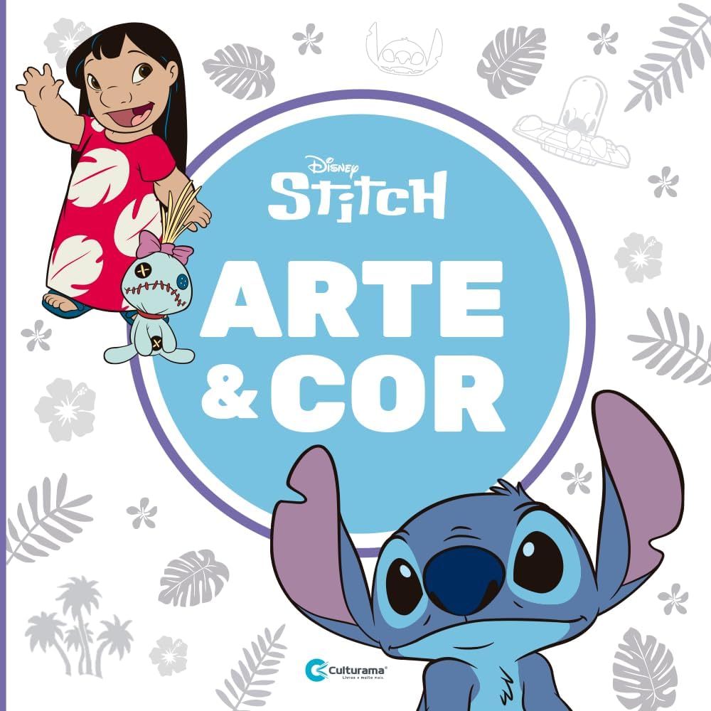 ARTE E COR BABY STITCH LIVRO DE COLORIR