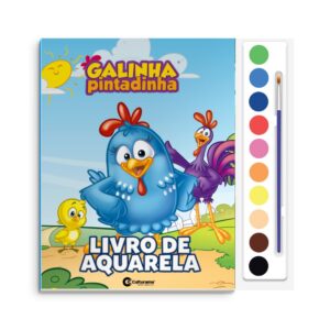 AQUARELA POP GALINHA PINTADINHA